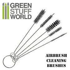 Airbrush Cleaning BRUSHES Set - Green Stuff World